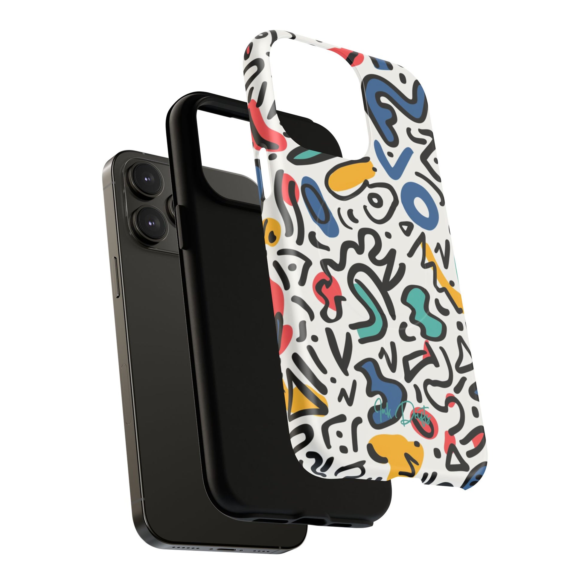 Phone Case - Playful Doodles | MagSafe iPhone Case