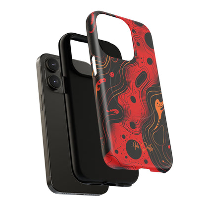 Phone Case - Magma Flow | MagSafe iPhone Case