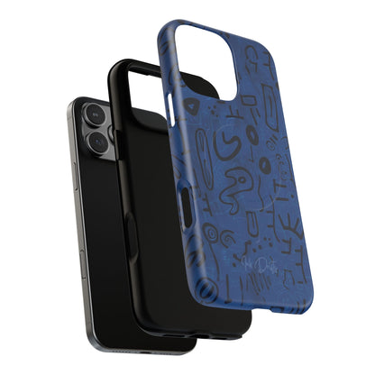 Phone Case - Nocturnal Scribbles | MagSafe iPhone Case