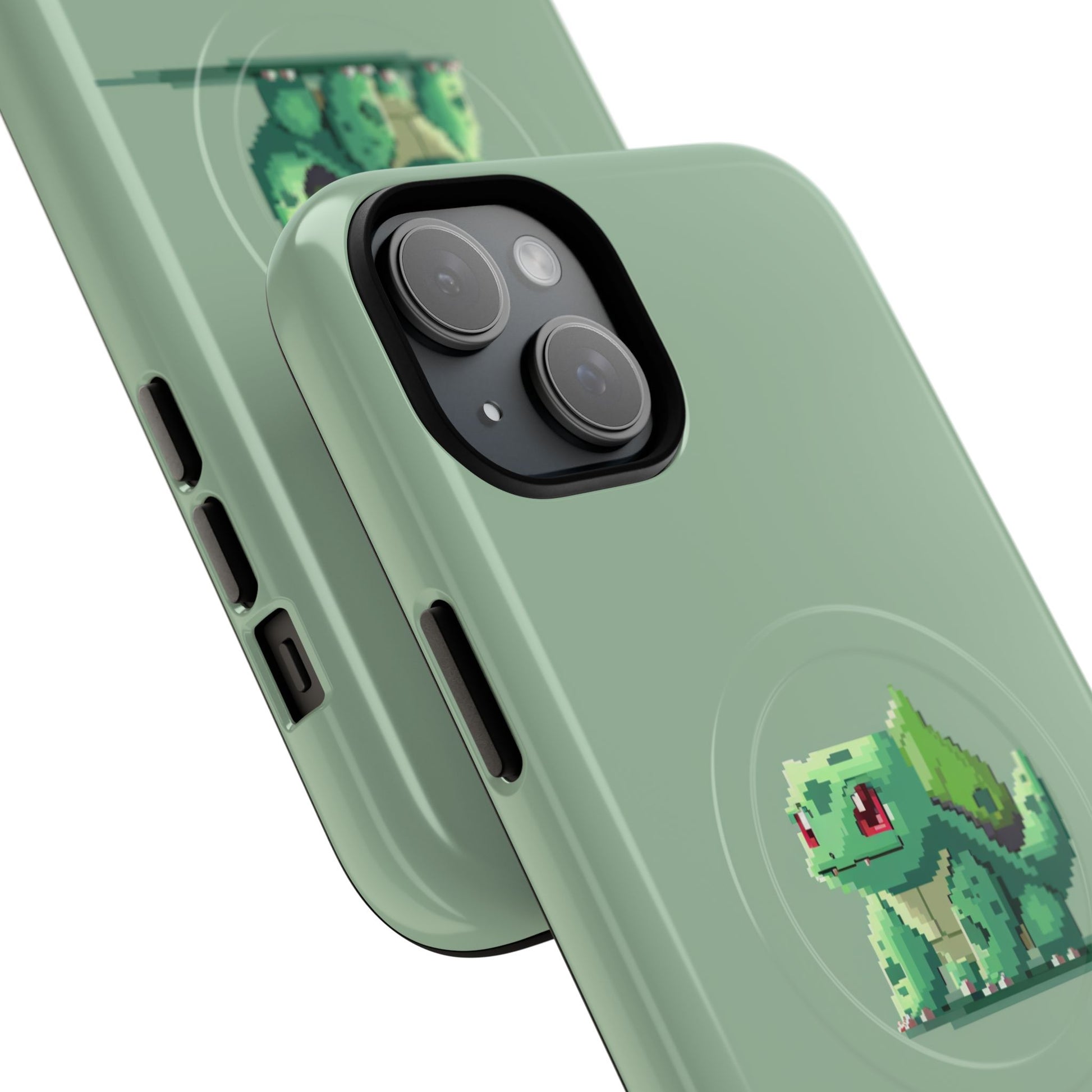 Phone Case - Pixel Bulbasaur | MagSafe iPhone Case