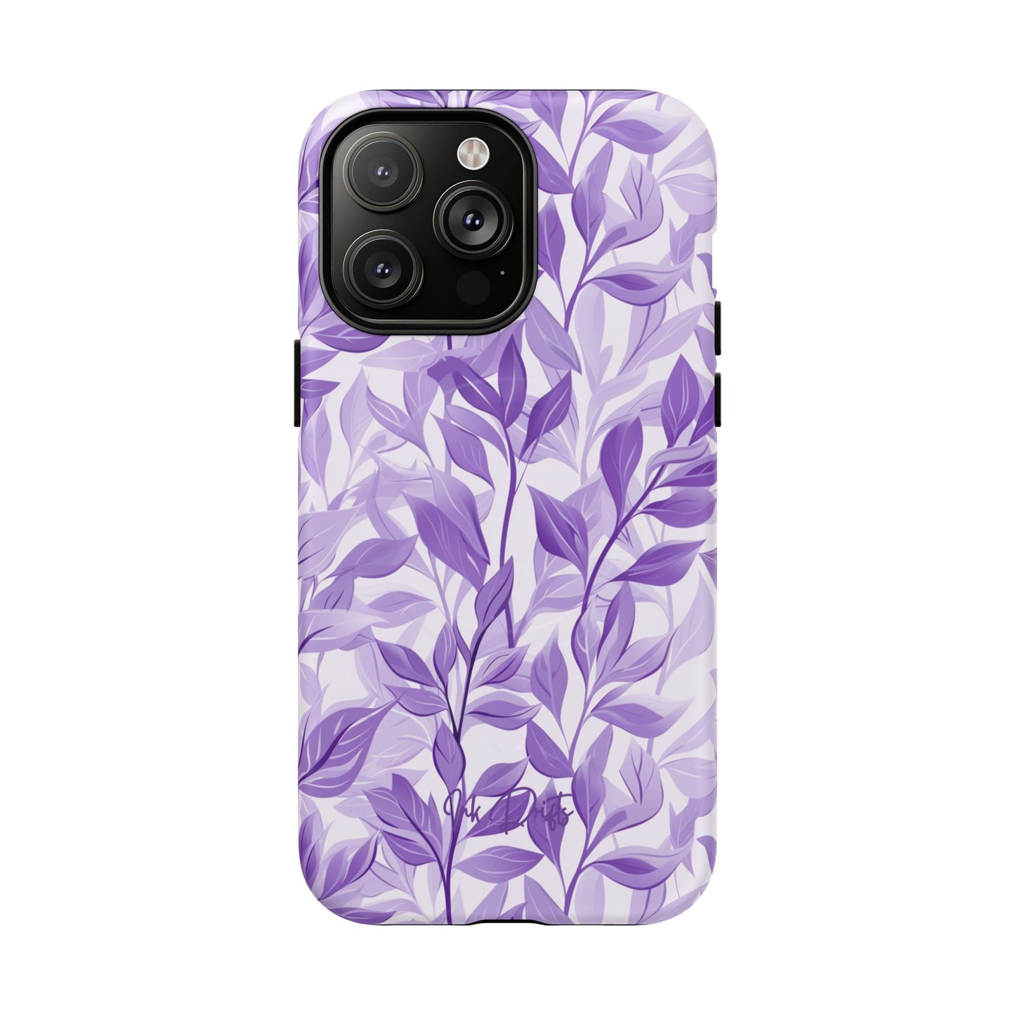 iPhone 14 Pro Max Matte Phone Case - Lavender Leaves | MagSafe iPhone Case