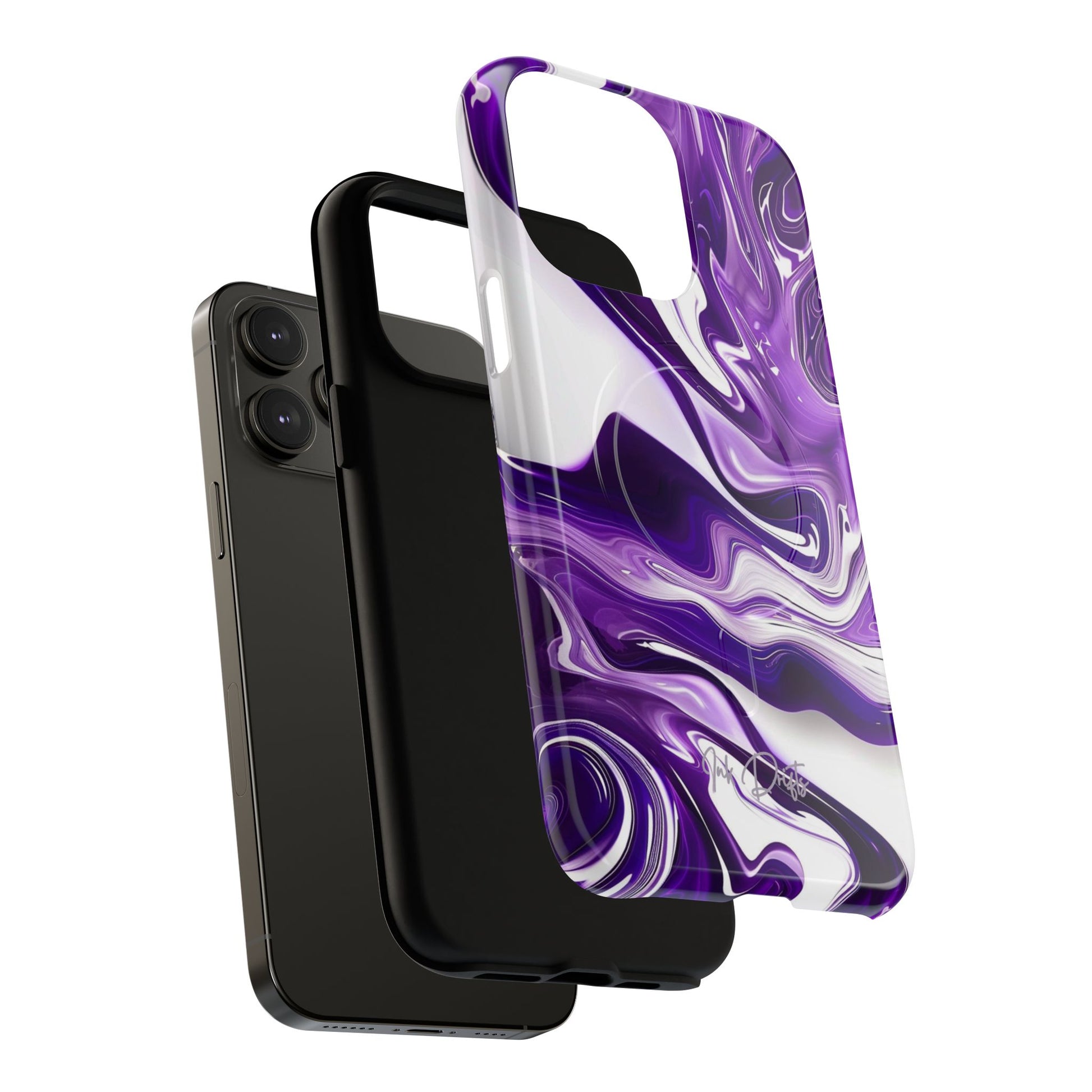 Phone Case - Violet Vortex | MagSafe iPhone Case