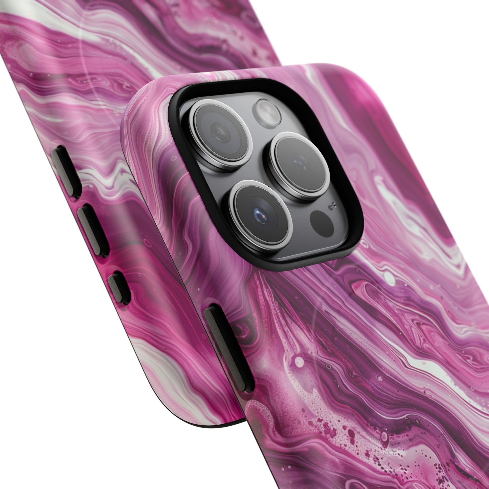 Phone Case - Pink Marble | MagSafe iPhone Case