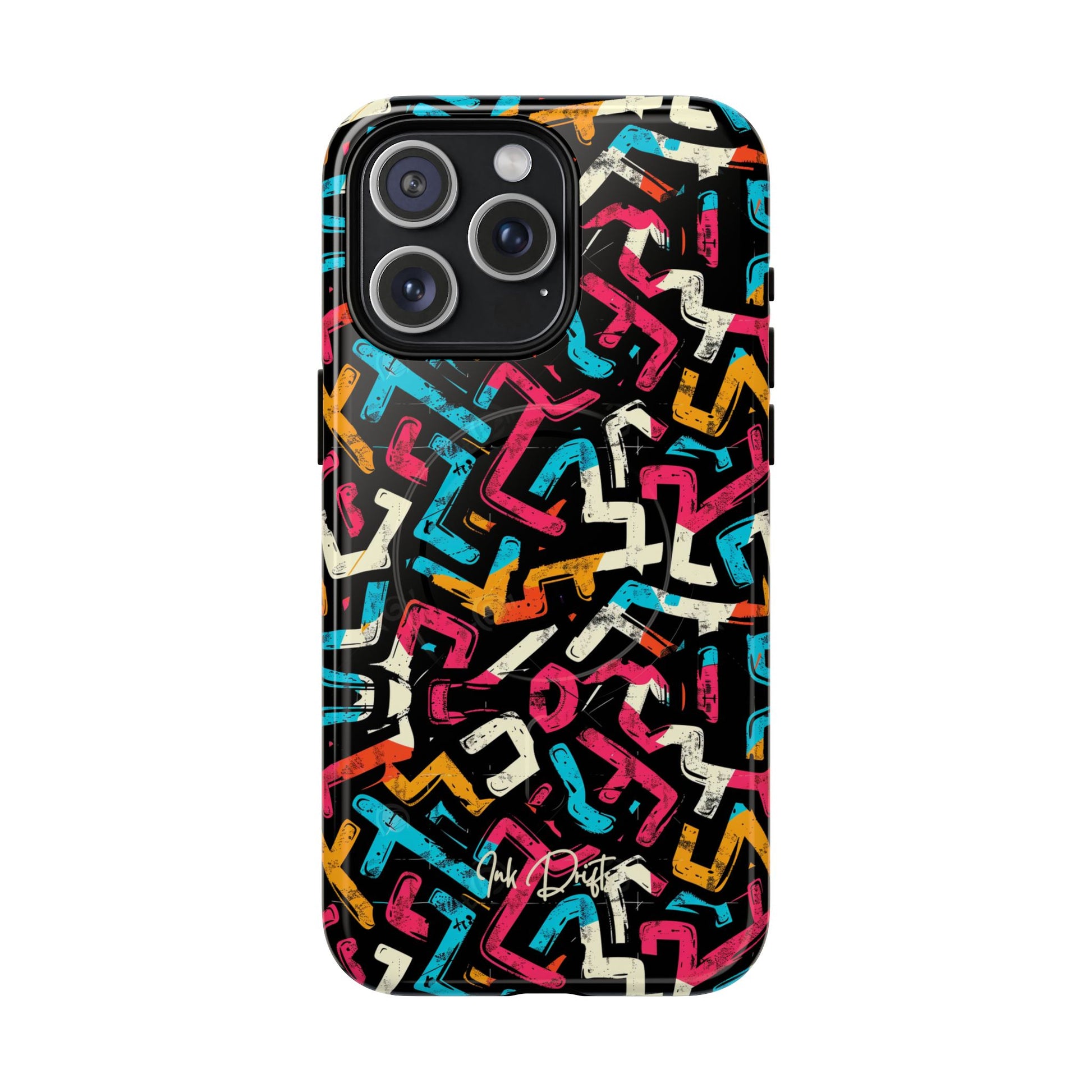 iPhone 15 Pro Max Glossy Phone Case - Color Frenzy | MagSafe iPhone Case