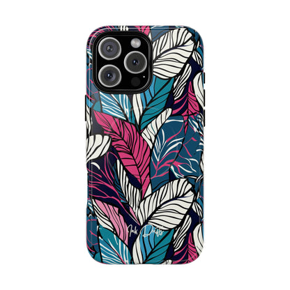 iPhone 16 Pro Max Glossy Phone Case - Leaf Symphony | MagSafe iPhone Case