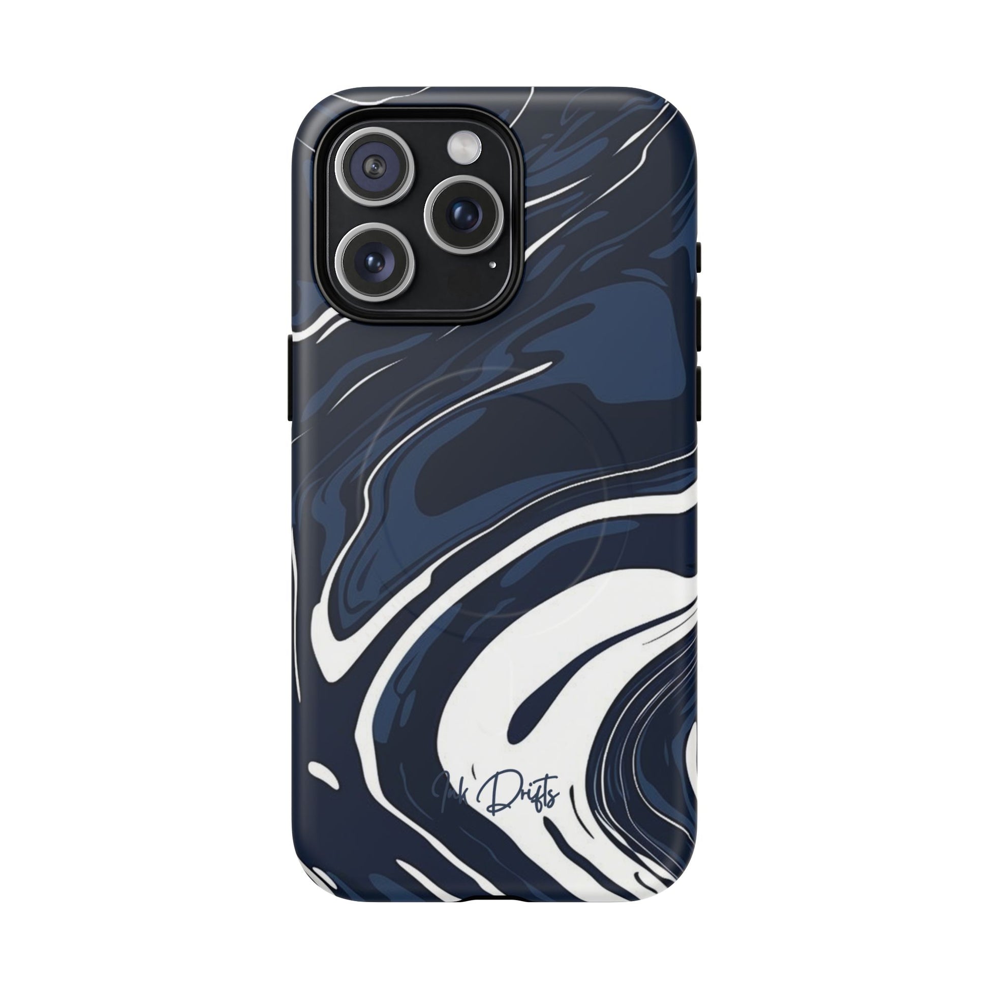 iPhone 15 Pro Max Matte Phone Case - Marble Swirl | MagSafe iPhone Case