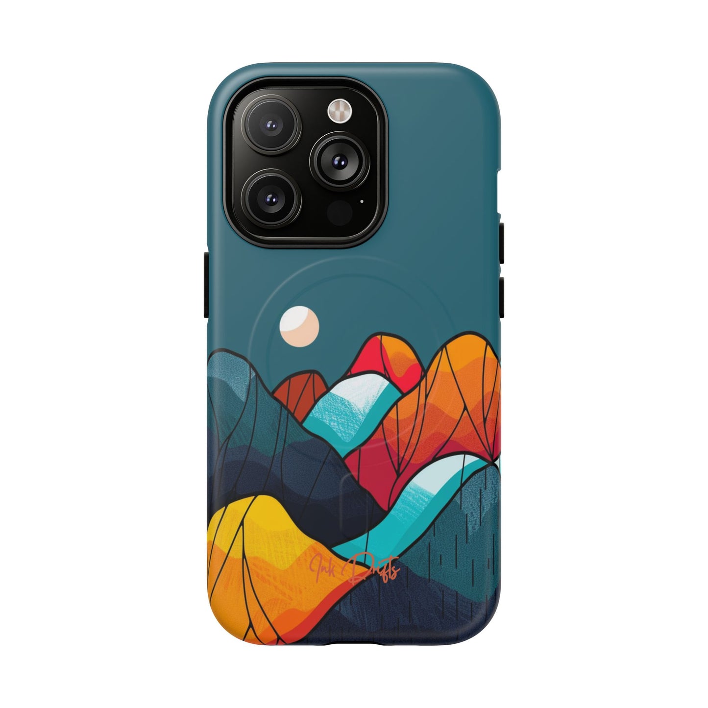 iPhone 14 Pro Matte Phone Case - Autumn Mountains | MagSafe iPhone Case