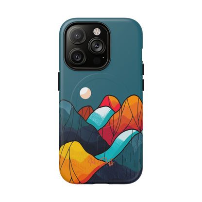 iPhone 14 Pro Matte Phone Case - Autumn Mountains | MagSafe iPhone Case