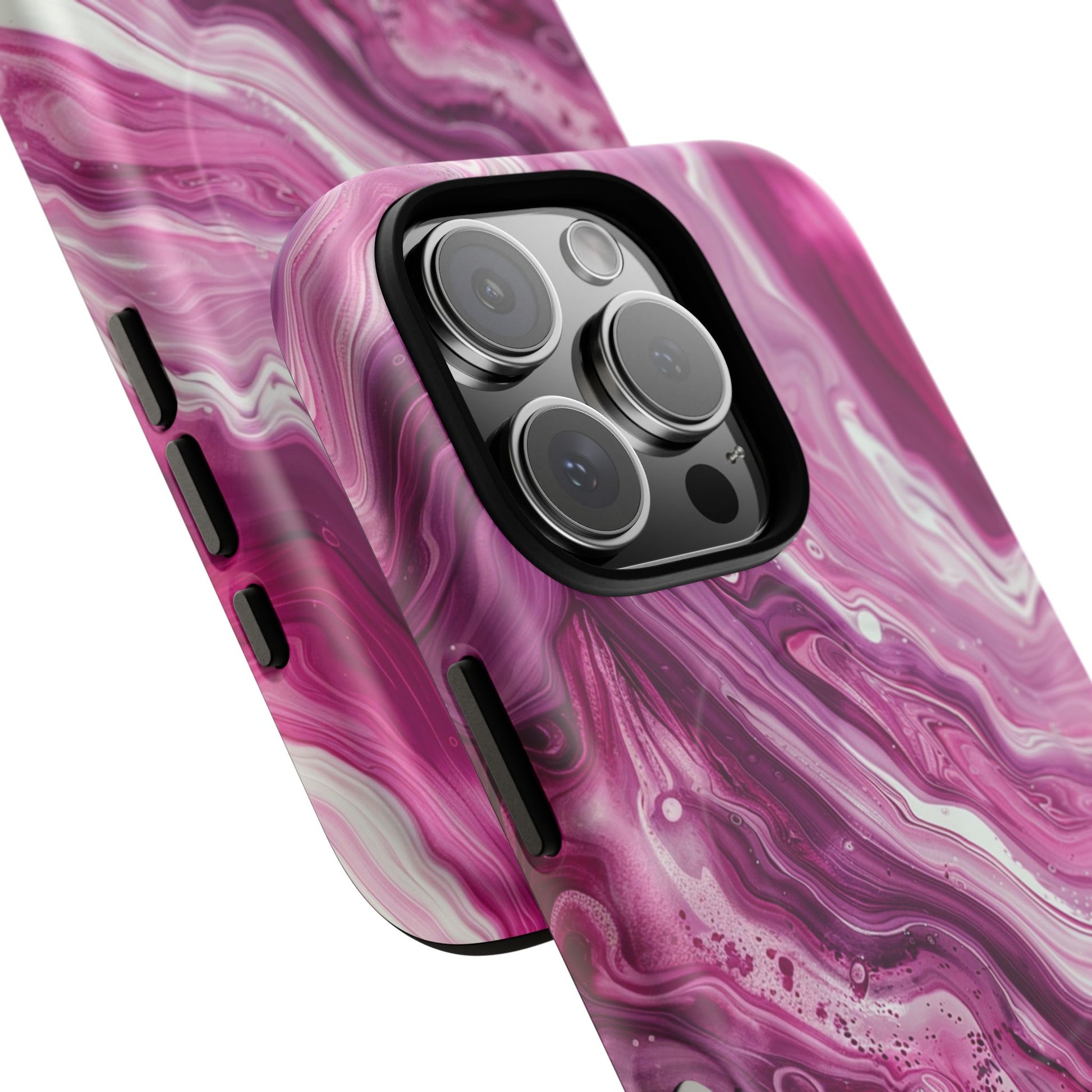 Phone Case - Pink Marble | MagSafe iPhone Case