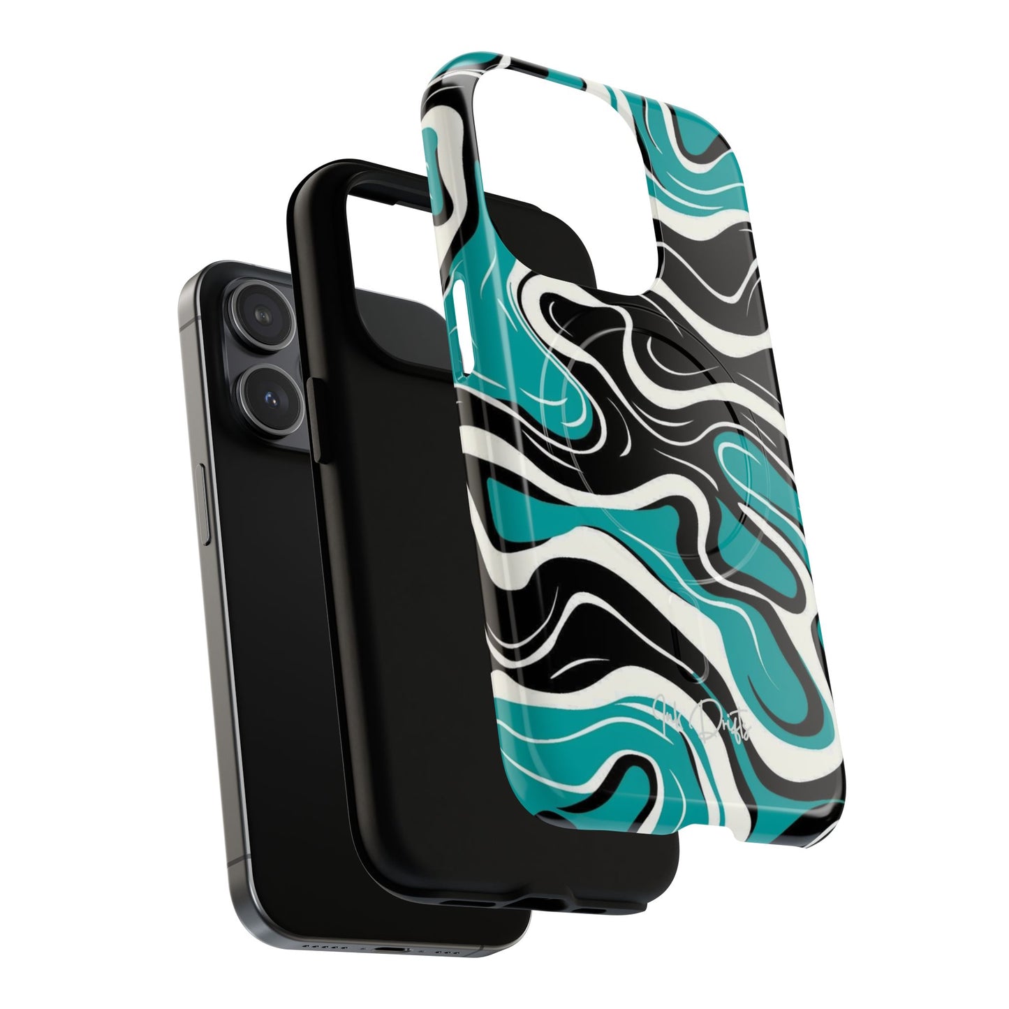 Phone Case - Teal Tempest | MagSafe iPhone Case