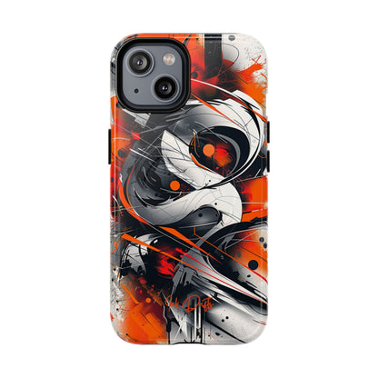 iPhone 14 Glossy Phone Case - Urban Vortex | MagSafe iPhone Case