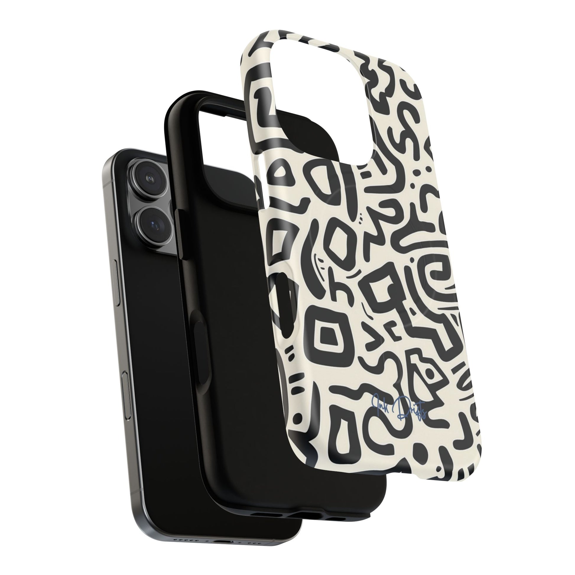 Phone Case - Abstract Doodle | MagSafe iPhone Case