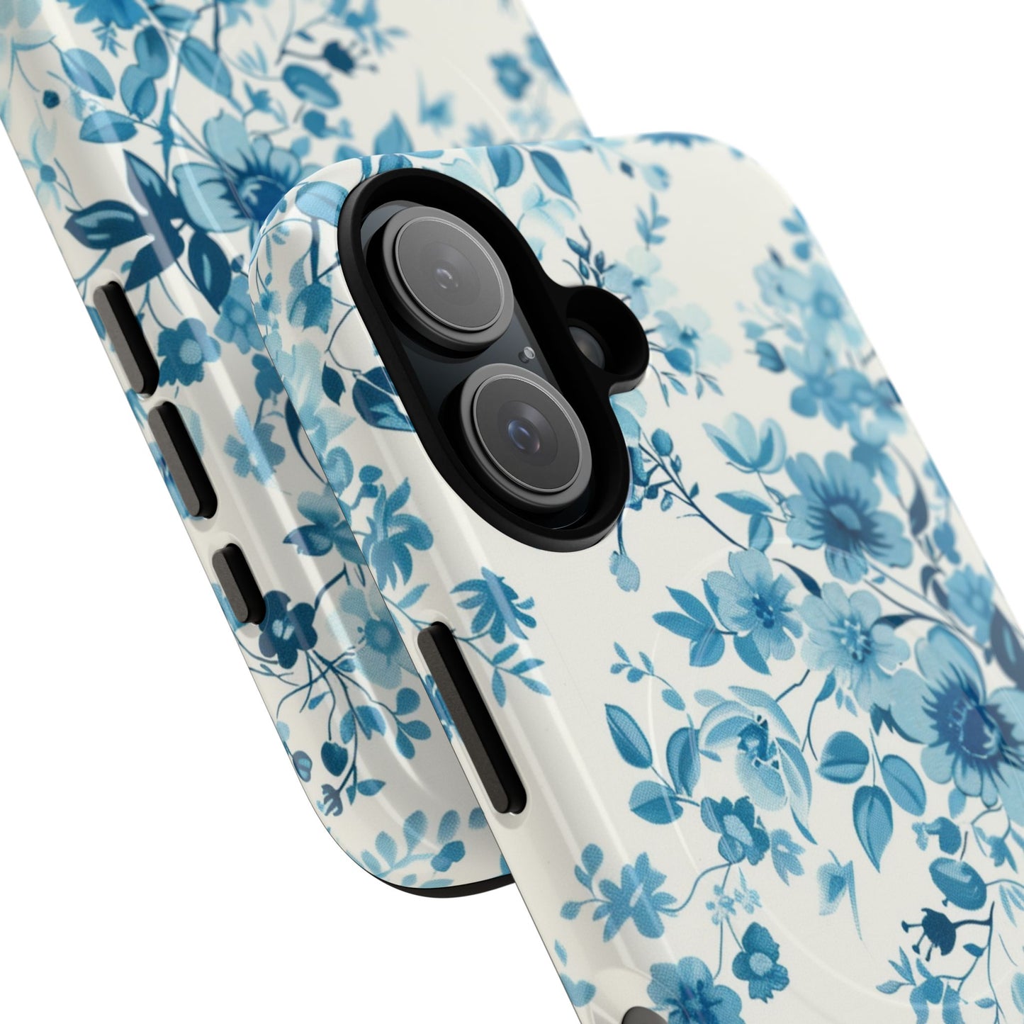 Phone Case - Blue Blossom | MagSafe iPhone Case