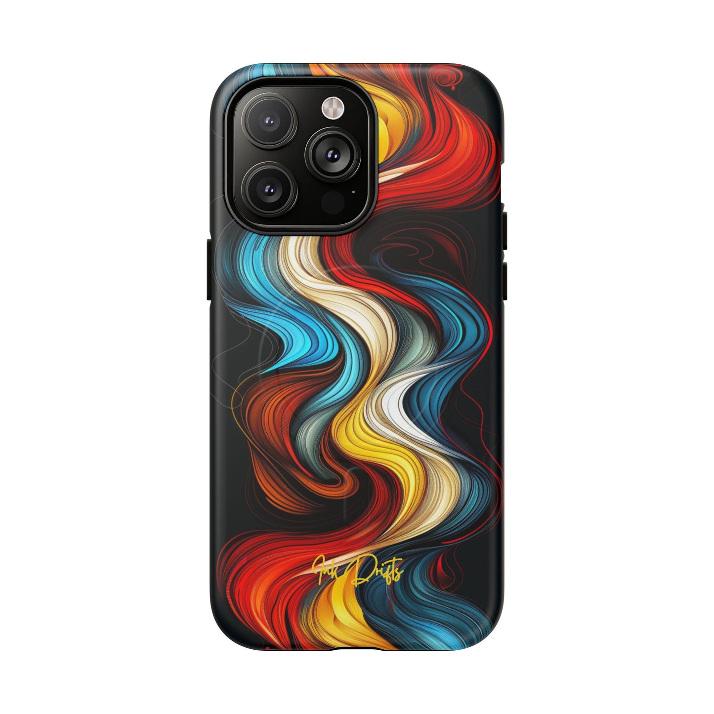 iPhone 14 Pro Max Matte Phone Case - Tangled Colors | MagSafe iPhone Case