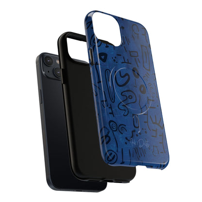 Phone Case - Nocturnal Scribbles | MagSafe iPhone Case