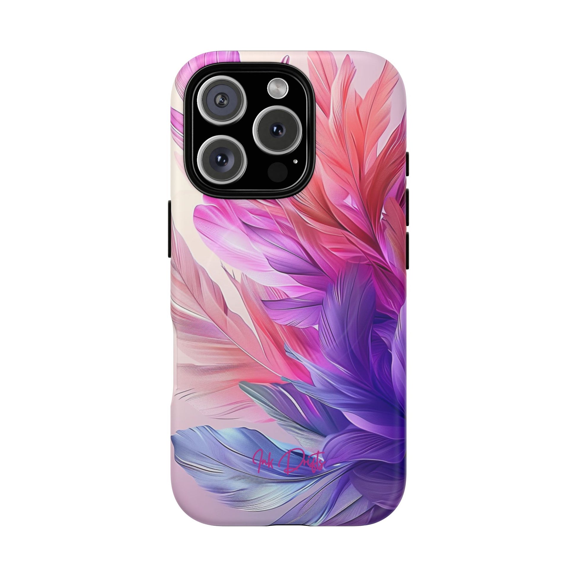 iPhone 16 Pro Matte Phone Case - Feather Bliss | MagSafe iPhone Case