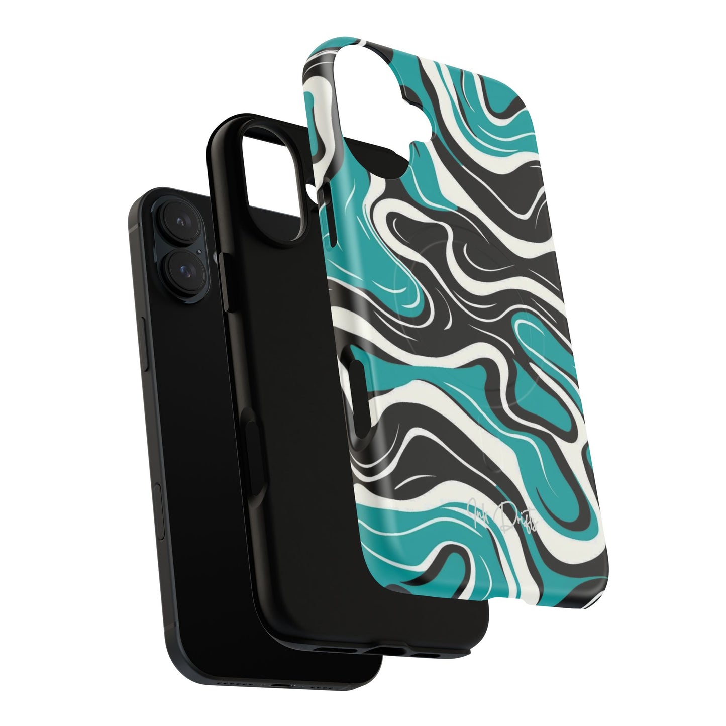 Phone Case - Teal Tempest | MagSafe iPhone Case