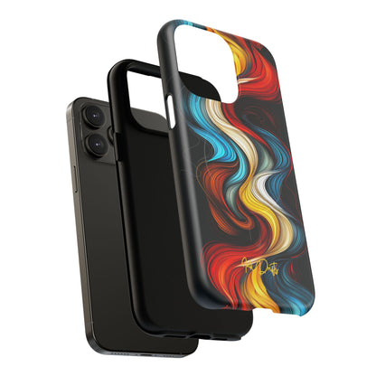 Phone Case - Tangled Colors | MagSafe iPhone Case