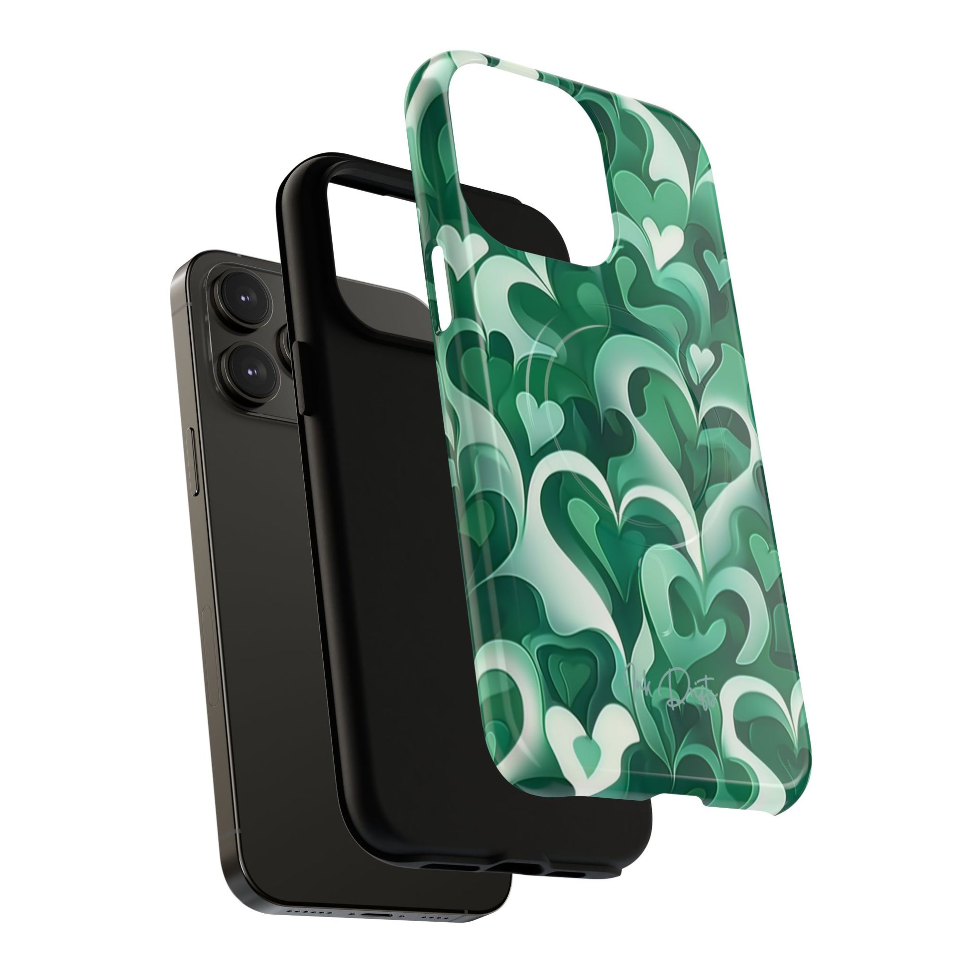 Phone Case - Emerald Love | MagSafe iPhone Case