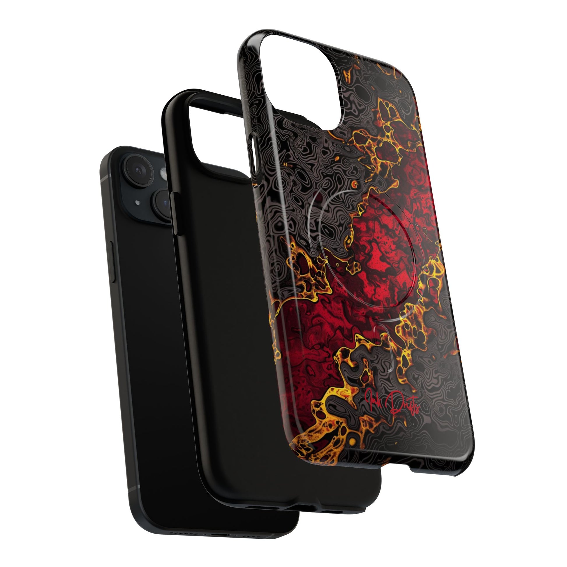 Phone Case - Volcanic Veins | MagSafe iPhone Case