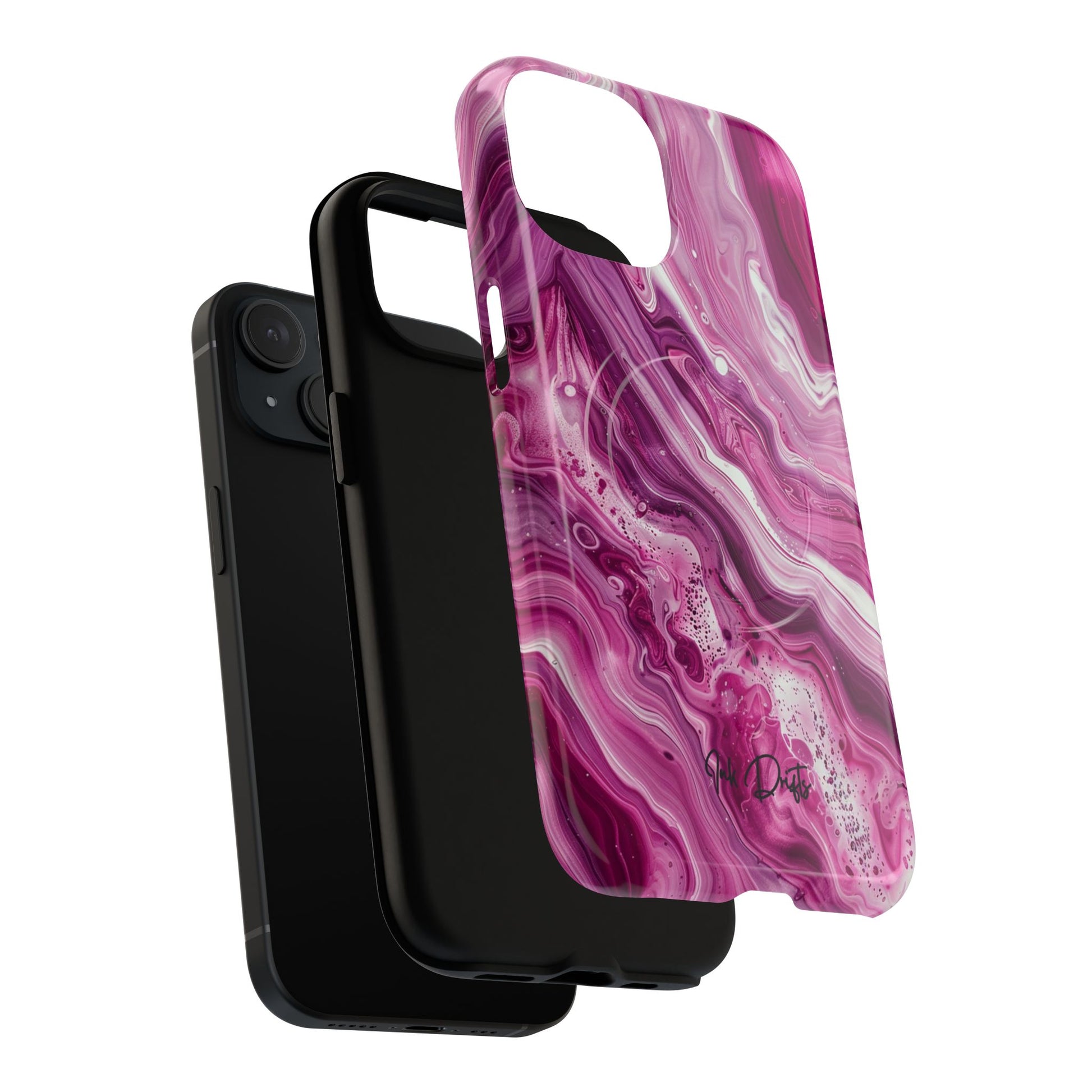 Phone Case - Pink Marble | MagSafe iPhone Case