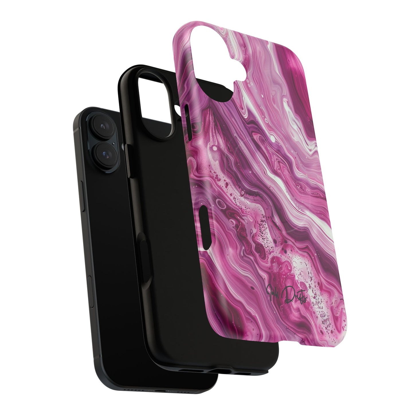 Phone Case - Pink Marble | MagSafe iPhone Case