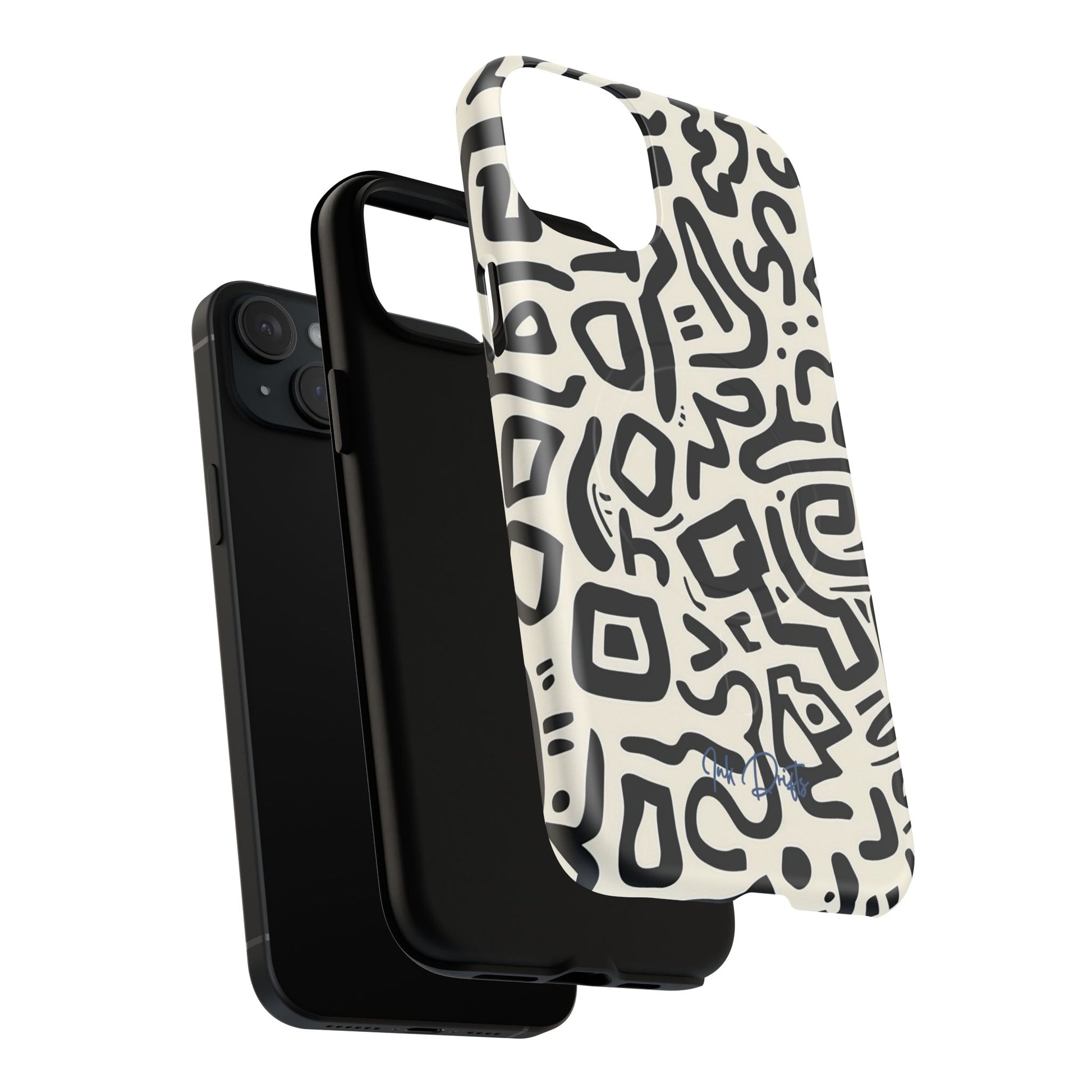 Phone Case - Abstract Doodle | MagSafe iPhone Case