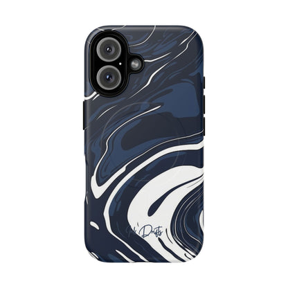 iPhone 16 Matte Phone Case - Marble Swirl | MagSafe iPhone Case