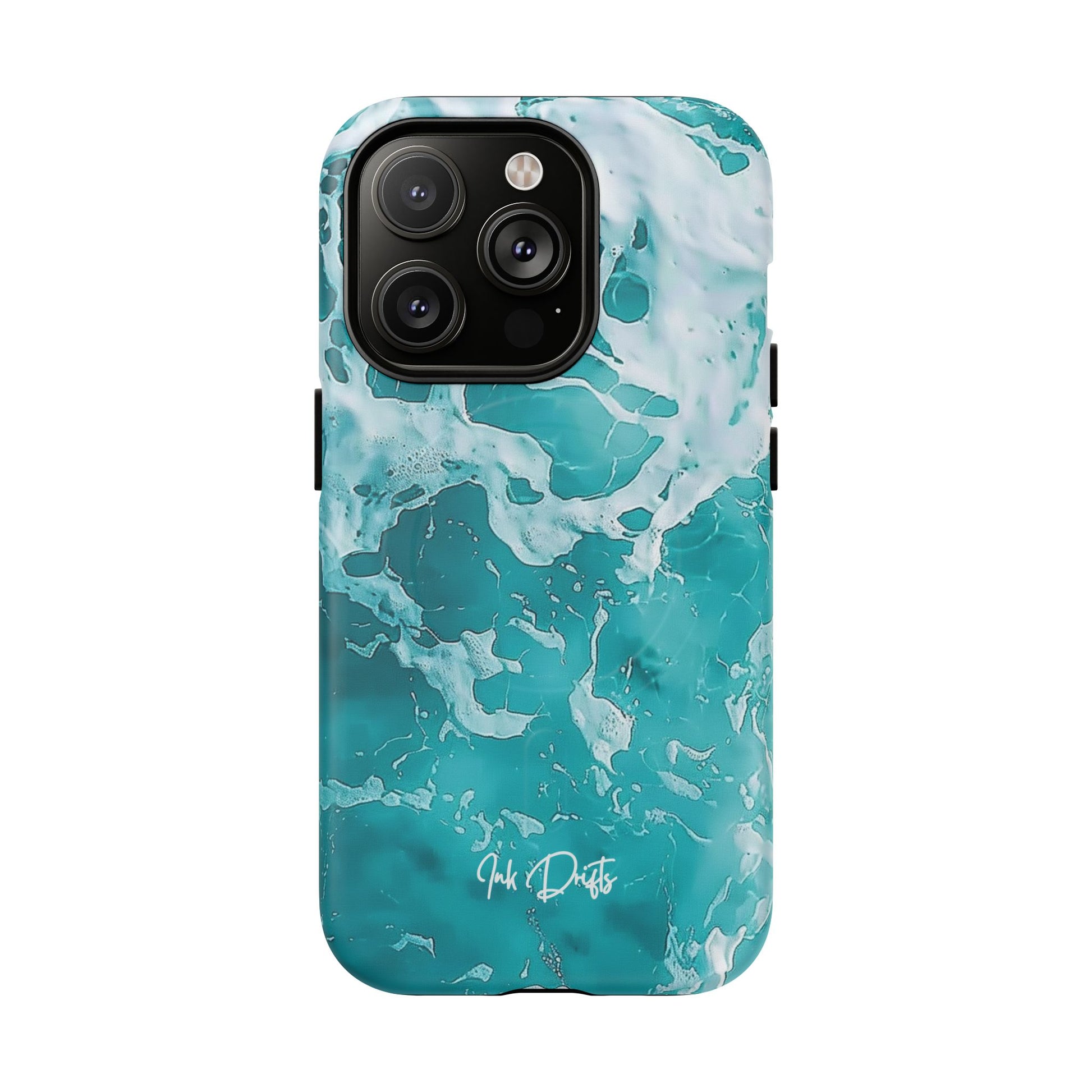 iPhone 14 Pro Matte Phone Case - Ocean Breeze | MagSafe iPhone Case