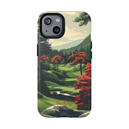 iPhone 14 Matte Phone Case - Tranquil Hills | MagSafe iPhone Case