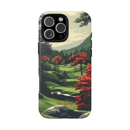 iPhone 16 Pro Max Matte Phone Case - Tranquil Hills | MagSafe iPhone Case