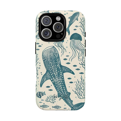 iPhone 16 Pro Matte Phone Case - Ocean Depths | MagSafe iPhone Case