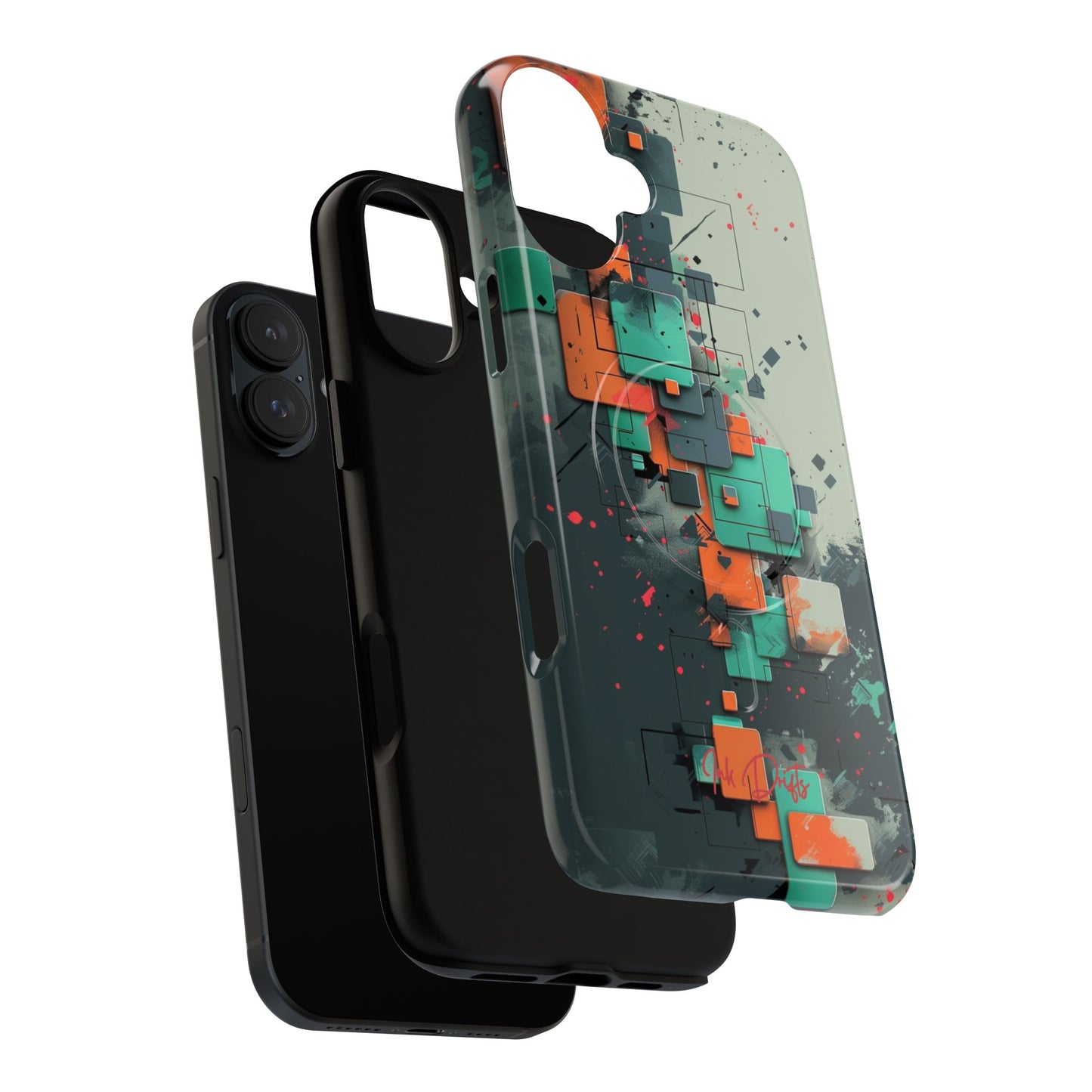 Phone Case - Techno Mosaic | MagSafe iPhone Case