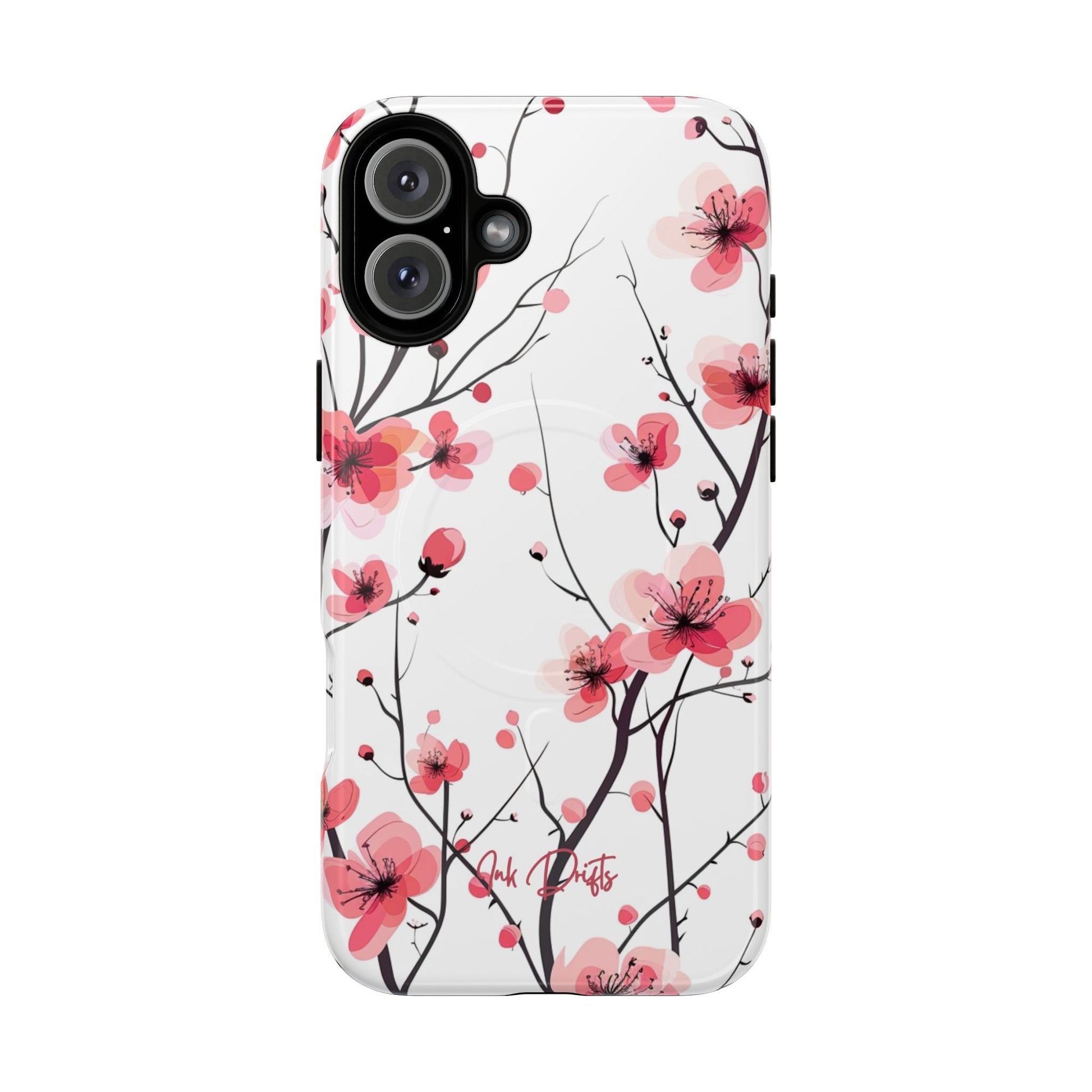 iPhone 16 Plus Glossy Phone Case - Blossom Breeze | MagSafe iPhone Case