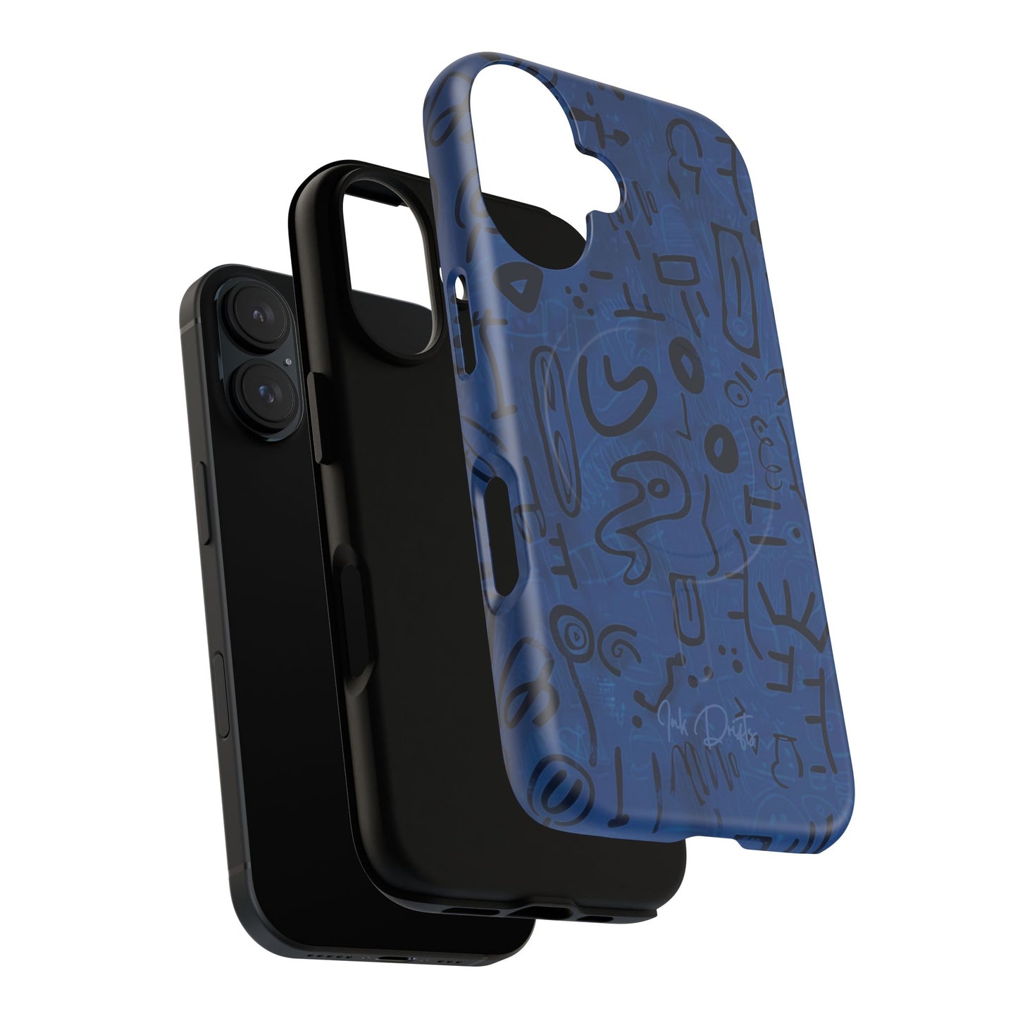 Phone Case - Nocturnal Scribbles | MagSafe iPhone Case