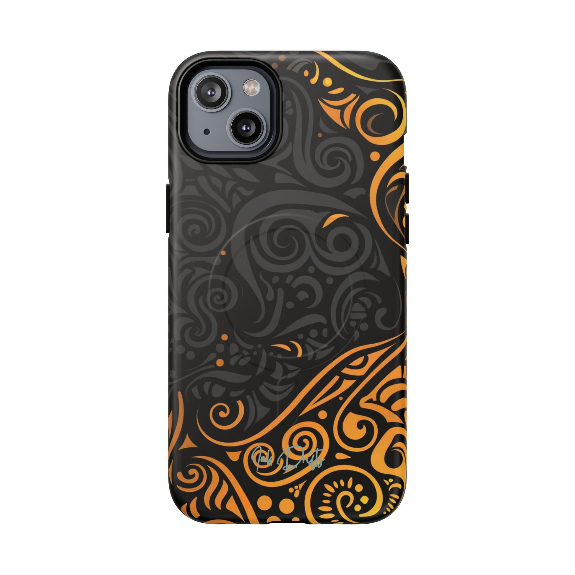 iPhone 14 Plus Matte Phone Case - Sun Eclipse | MagSafe iPhone Case