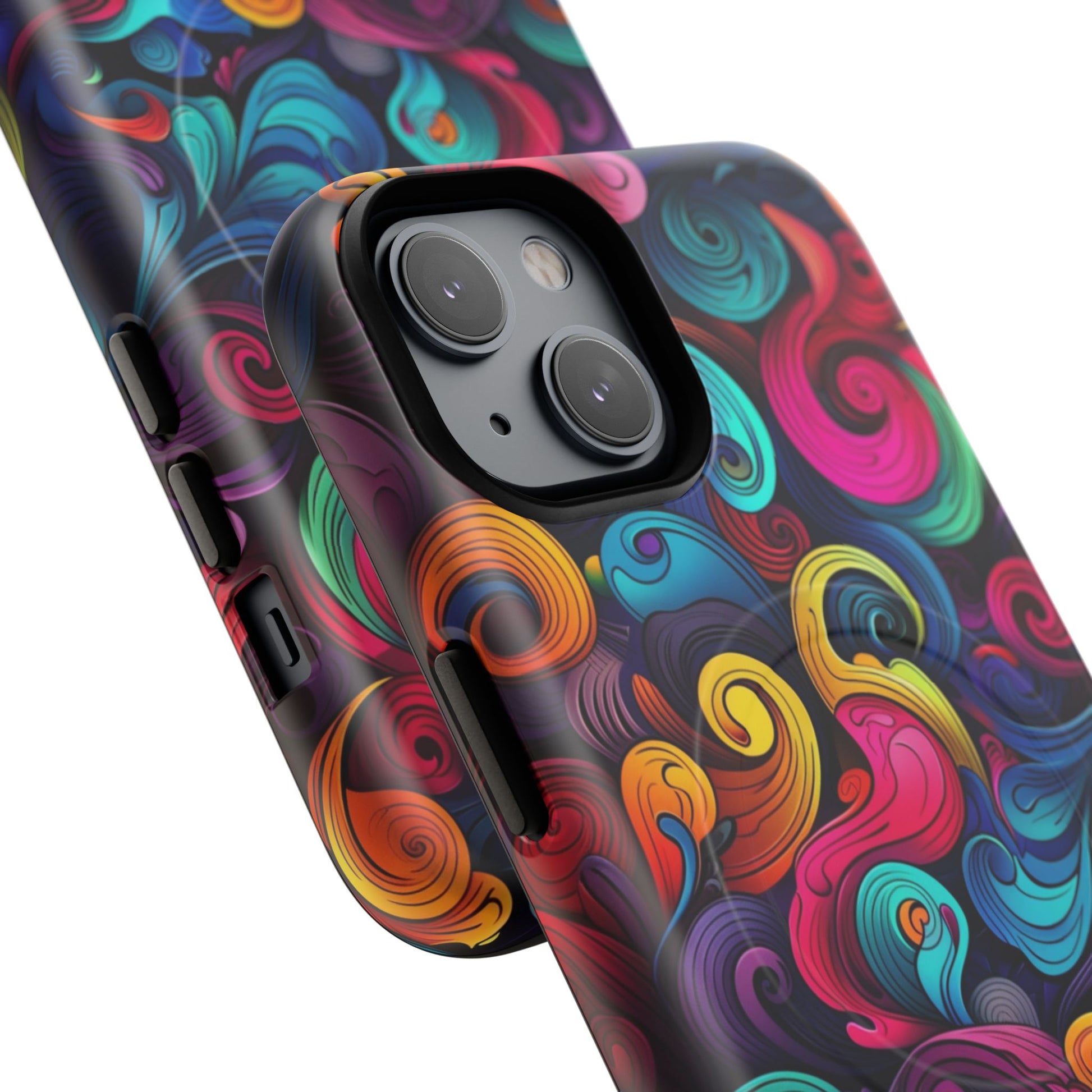 Phone Case - Psychedelic Waves | MagSafe iPhone Case