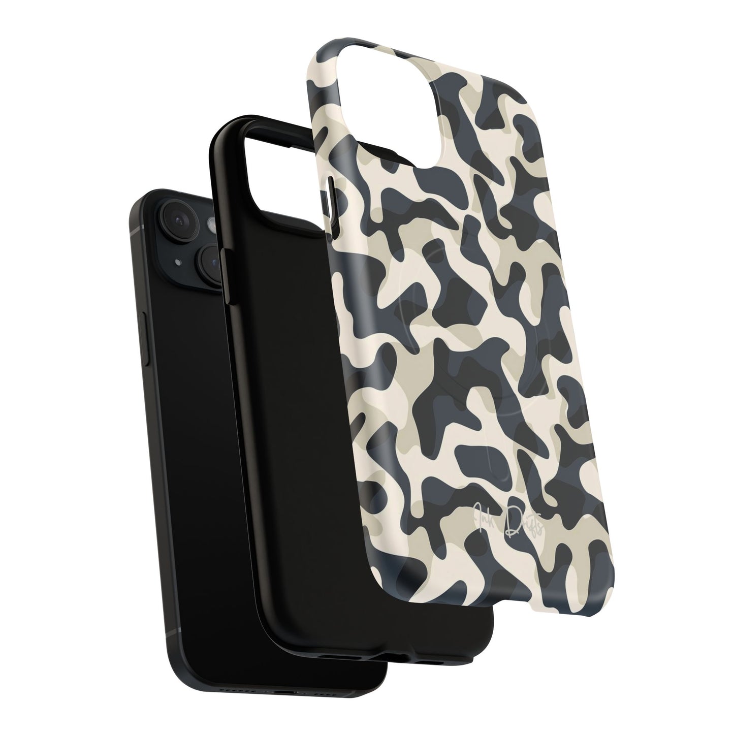 Phone Case - Monochrome Camo | MagSafe iPhone Case