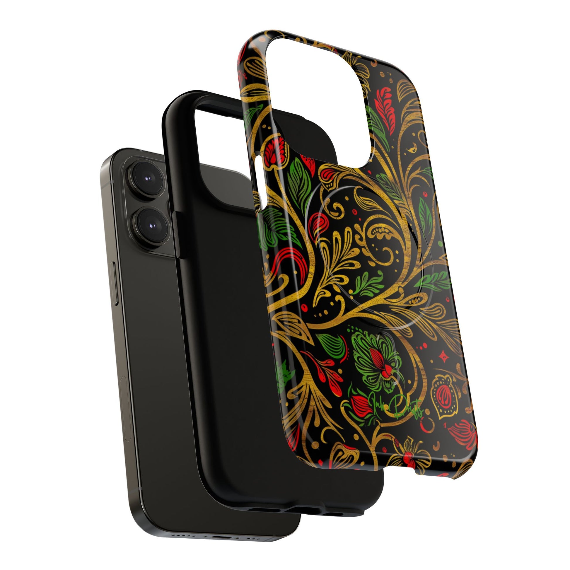 Phone Case - Golden Vines | MagSafe iPhone Case