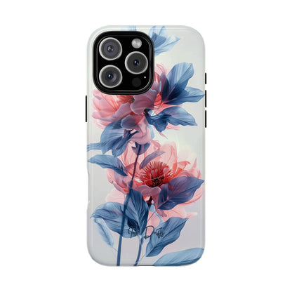 iPhone 16 Pro Max Glossy Phone Case - Ethereal Blooms | MagSafe iPhone Case