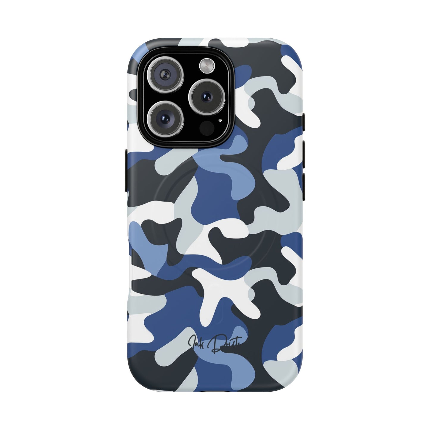 iPhone 16 Pro Matte Phone Case - Arctic Camo | MagSafe iPhone Case