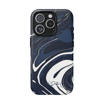 iPhone 15 Pro Matte Phone Case - Marble Swirl | MagSafe iPhone Case