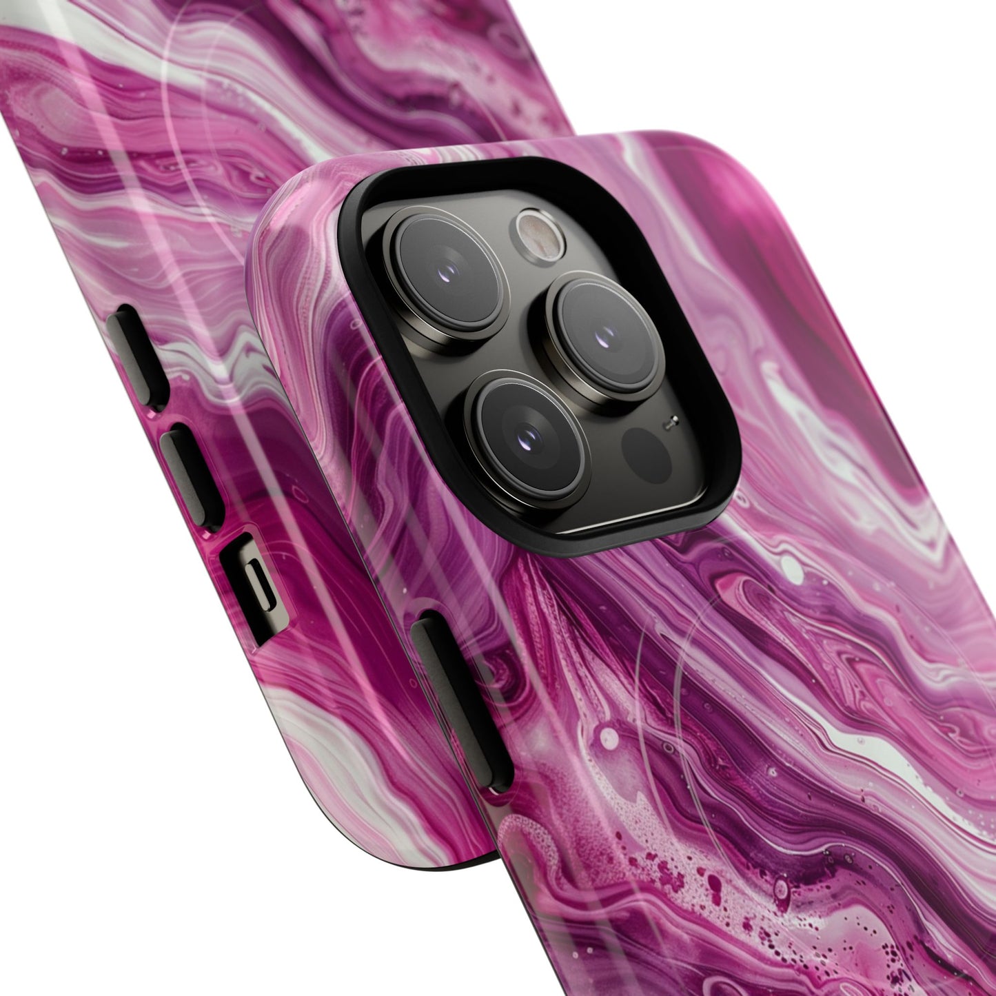 Phone Case - Pink Marble | MagSafe iPhone Case