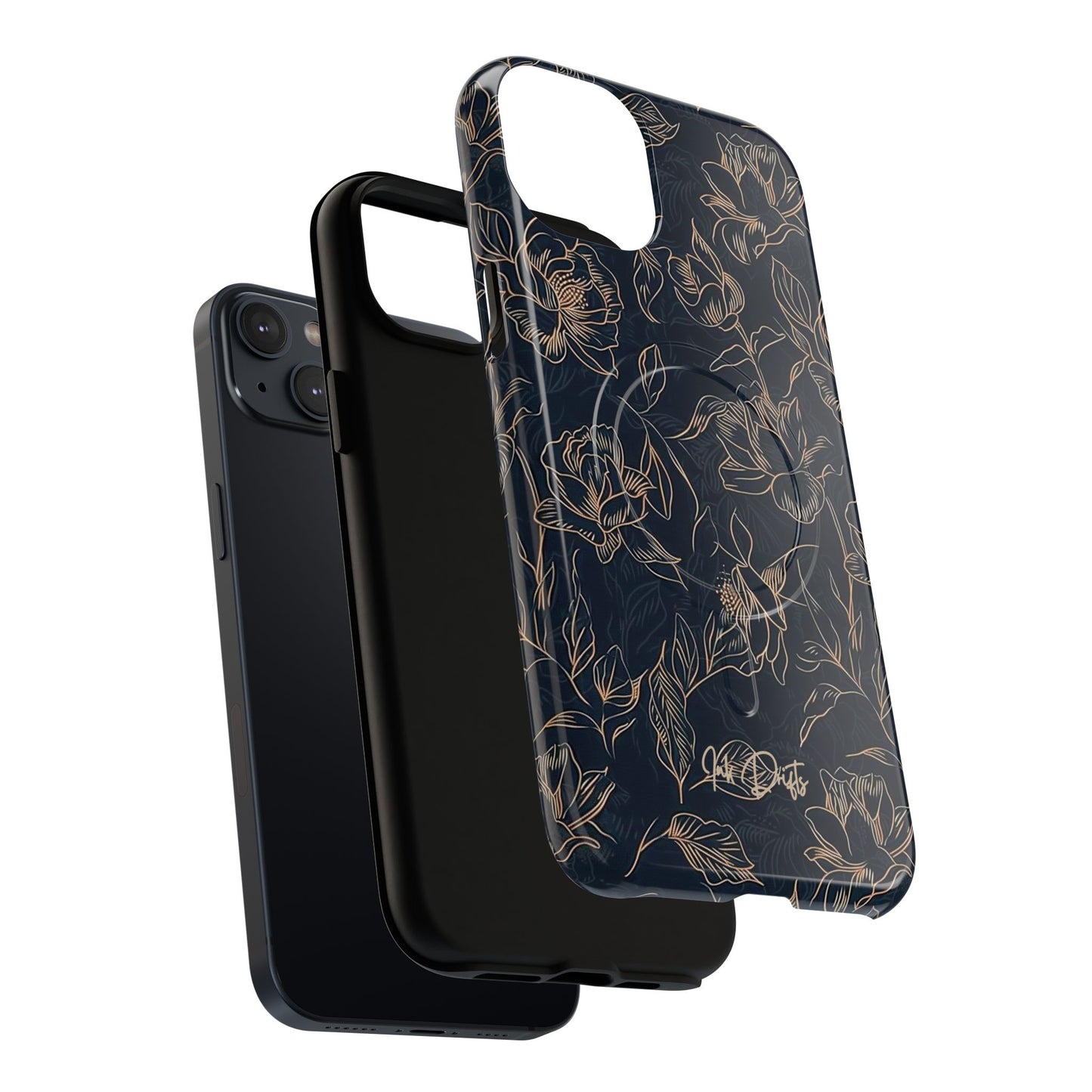 Phone Case - Golden Elegance | MagSafe iPhone Case