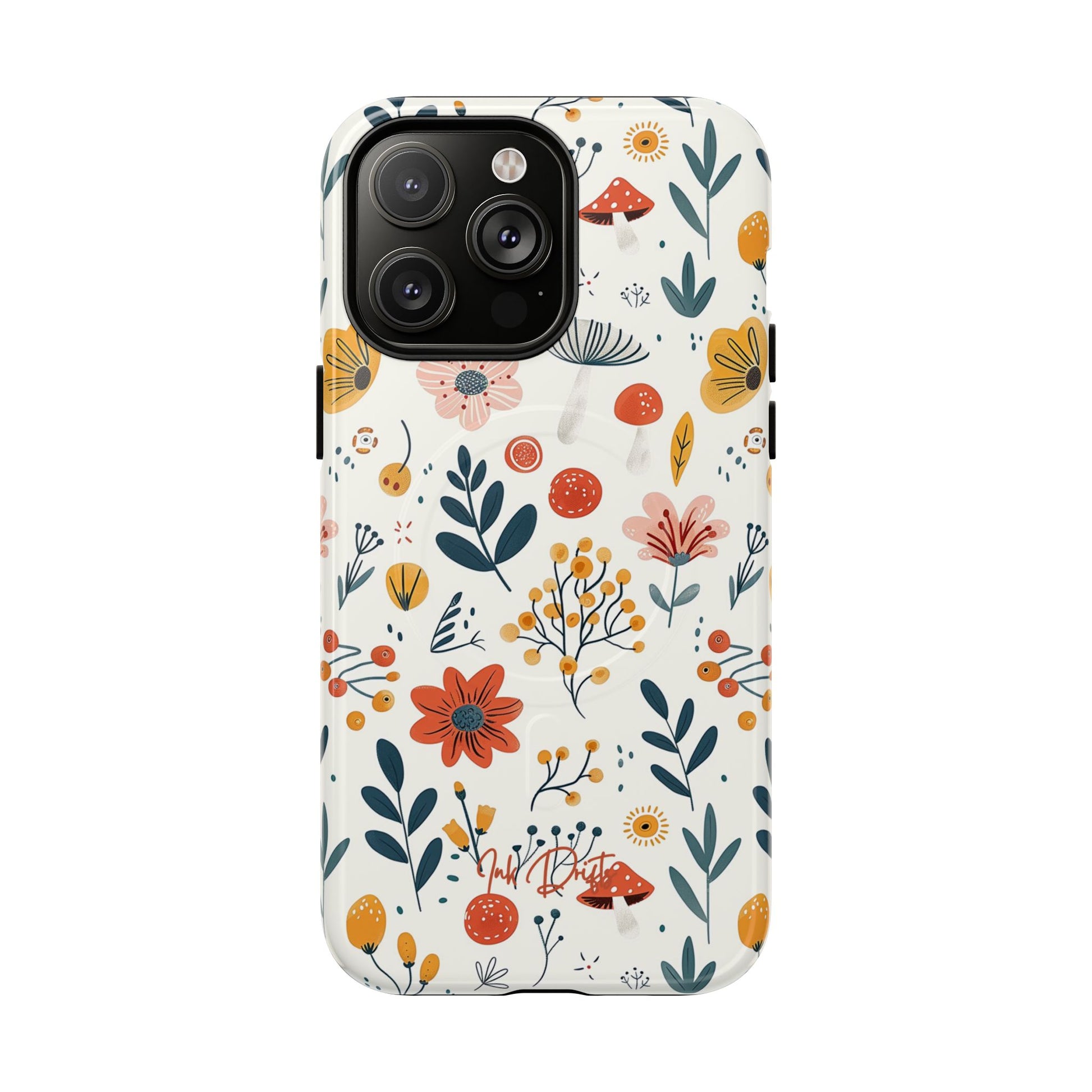 iPhone 14 Pro Max Glossy Phone Case - Forest Whimsy | MagSafe iPhone Case