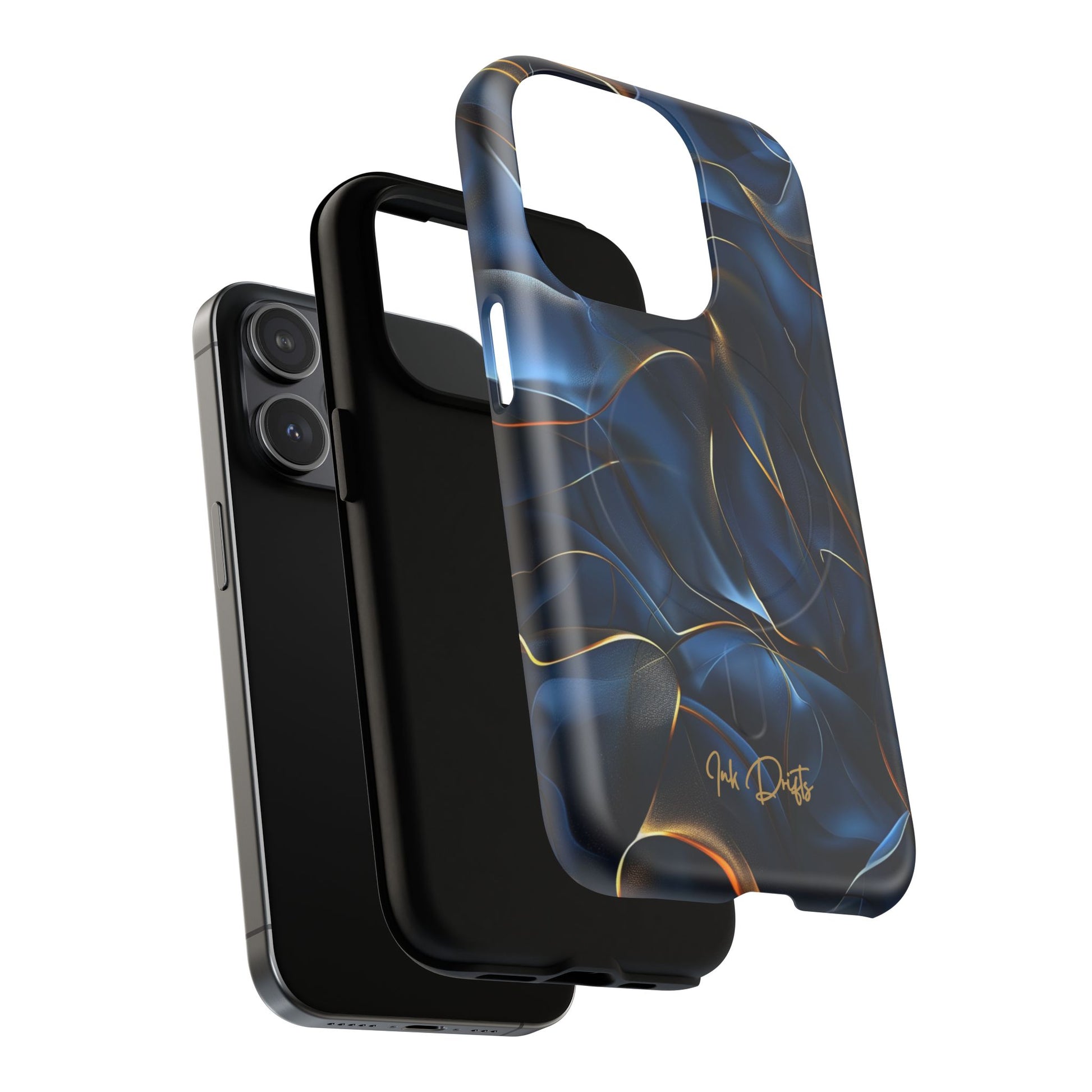 Phone Case - Golden Currents | MagSafe iPhone Case