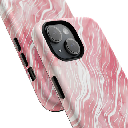 Phone Case - Blush Waves | MagSafe iPhone Case