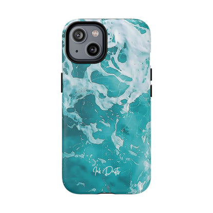 iPhone 14 Matte Phone Case - Ocean Breeze | MagSafe iPhone Case