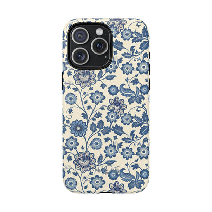 iPhone 15 Pro Max Matte Phone Case - Colonial Garden | MagSafe iPhone Case