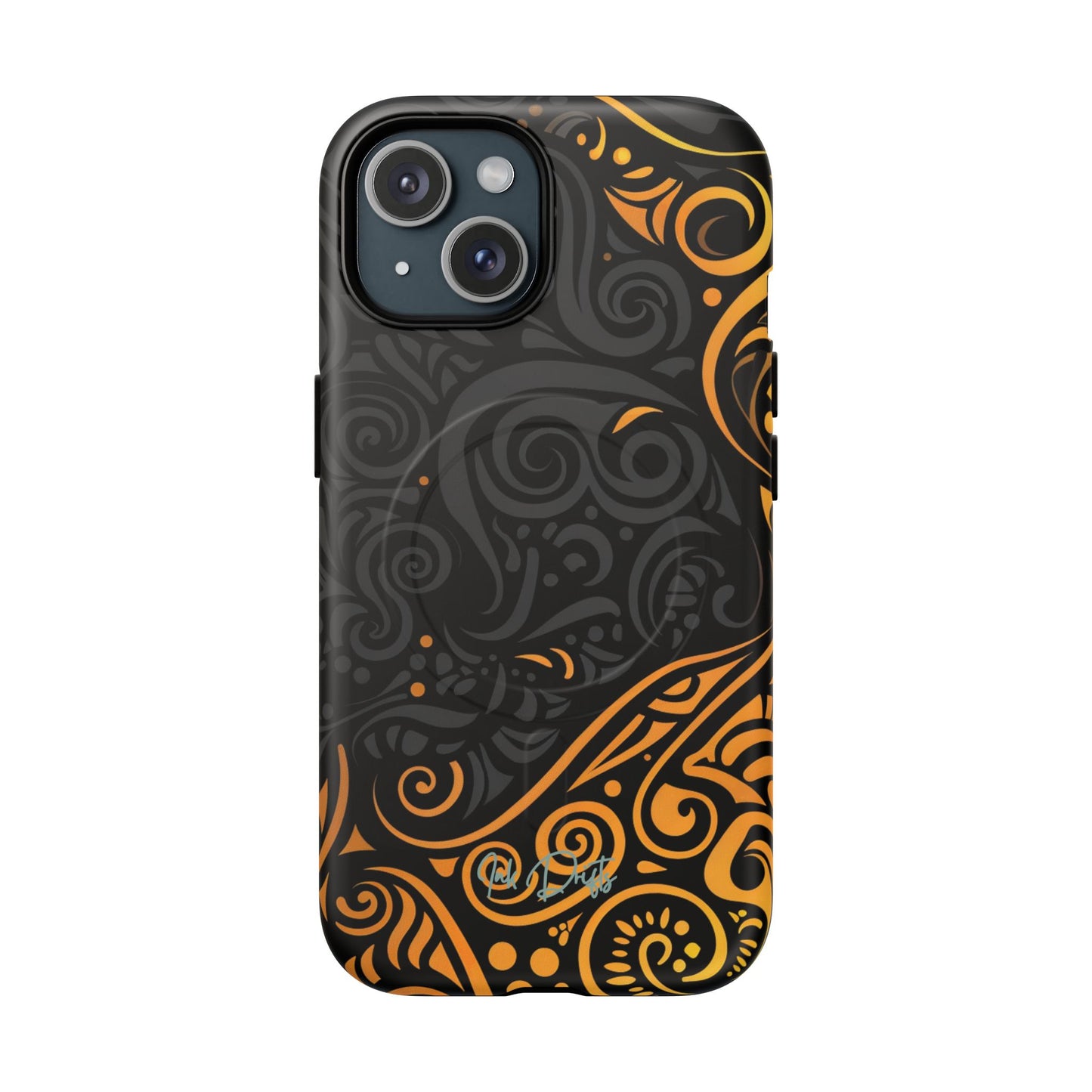 iPhone 15 Matte Phone Case - Sun Eclipse | MagSafe iPhone Case